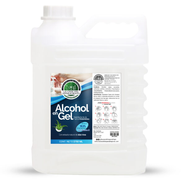 ALCOHOL GEL / 3700 mL